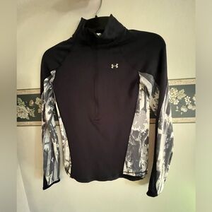Under Armour Black and Gray Women's Top